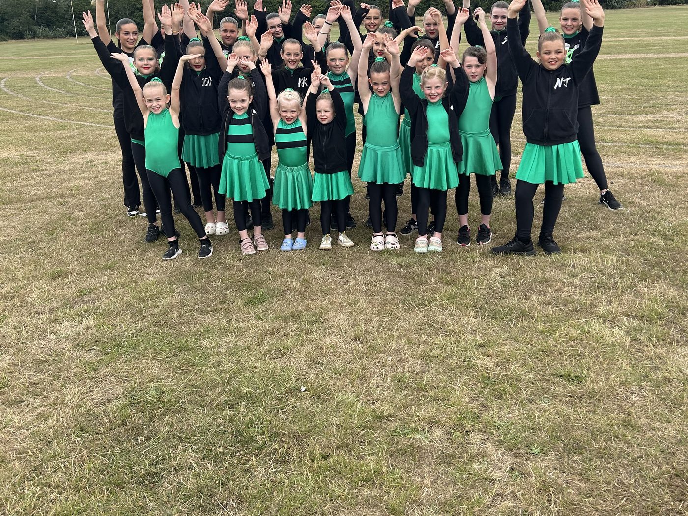 KADA dancers celebrating together outdoors